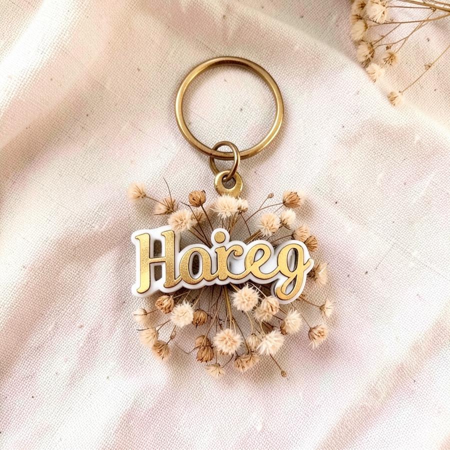 Personalised Name Keychain